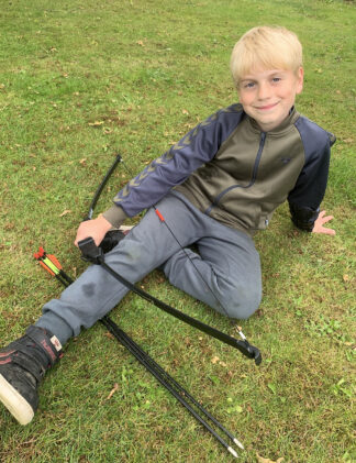 Oscar med langbuesættet
